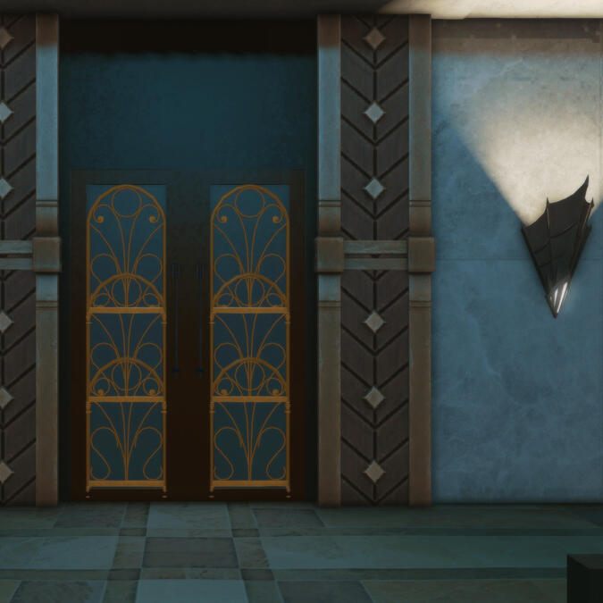 Amaurotine Apartment ft. custom door