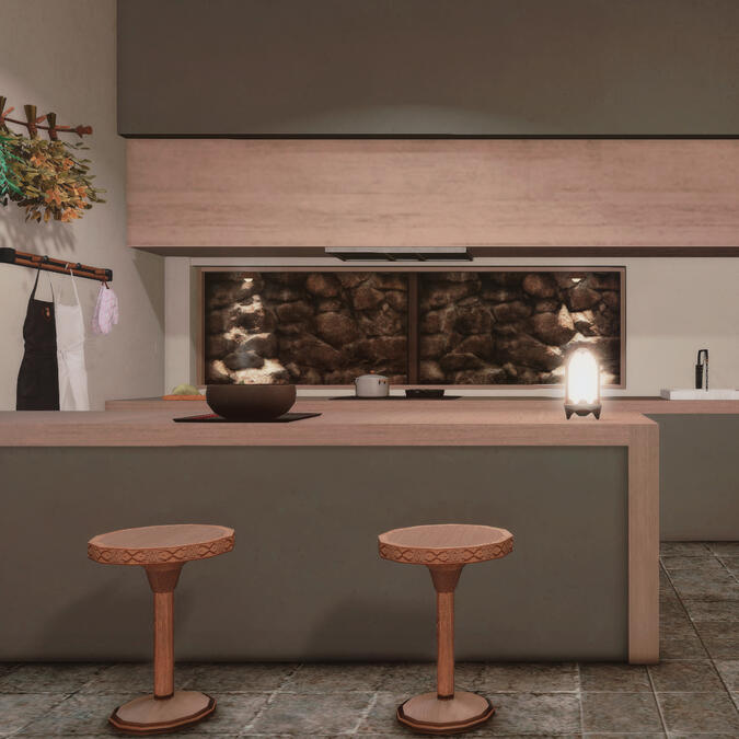 Modern Hingan ft. kitchen