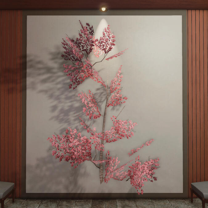 Kouyou Ryokan ft. feature wall
