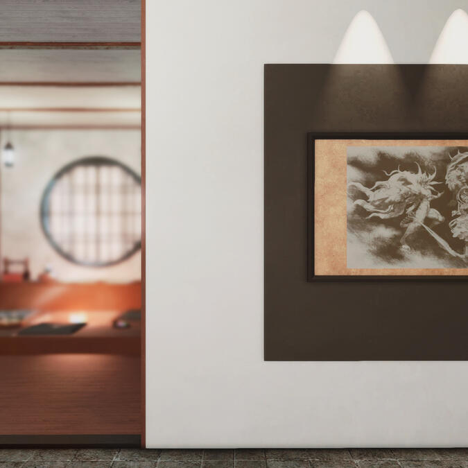 Kouyou Ryokan ft. art piece &amp; tea room