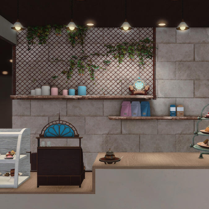 Siren's Cafe ft. counter